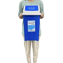 업소용휴지통 20리터 종량제 학교 식당 사무실 다용도 휴지통, 1개