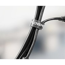 3M 공공기관 서버실 전선 정리 타이 공유기 블랙박스 밸크로 가전제품 오디오선 묶기 재사용 반영구 AUX선, 1개