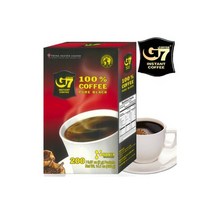 토탈마트 G7 퓨어 블랙 커피 200T 수출용/종이박스
