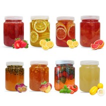 수제청 과일청 자두청 레몬청 자몽청 냉동 딸기청 패션후르츠청 토마토바질청 레몬차 카페음료, 핑크레몬청, 540g, 1개