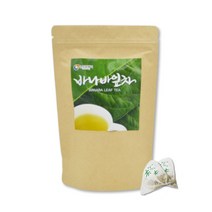 바나바차 식후차 바나나잎차 티백 효능