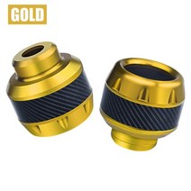 바이크 충돌 패드 방지 오토바이 알루미늄 범용 750 xdiavel rs660 benelli 502c t max 530 tracer 9 용 낙하 보호대 전면 슬라이더, 금