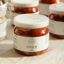 국내산 통영 생굴 어리굴젓 250g~1kg 양념 젓갈 반찬, 500g