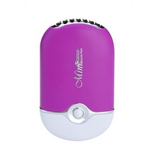 USB 미니 팬 에어컨 송풍기 충전 속눈썹 헤어 드라이어 휴대용 매니큐어 건조 포켓 냉각, 05 Purple