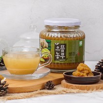 으뜸농부 통째로 갈아만든 유기농 생강차, 유기농 생강차1kgX4병