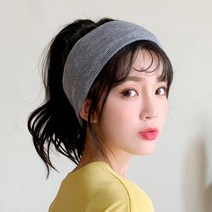 동대문모자 (HB) 0119-MH 데일리헤어밴드 니트 반다나