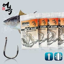 어복 몬스터훅 대물바늘 링훅, 5/0, 1개