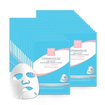 더마하우스 미백기능성 에센스 마스크 30ml 30매-미백 잡티관리 칙칙한피부 보습영양, 1세트, 30매