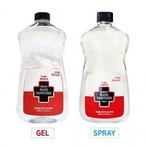 미라클 손소독제 대용량 리필용 겔형 스프레이형 1000ml 손소독기 리필 에탄올70% 의약외품 국산 당일발송, 겔(GEL)타입