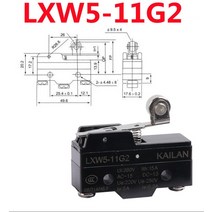 스위치콘센트 자동 타임 스위치 케이블 1pcs LXW5 마이크로 AC 380V DC 220V 10A 푸시 플런저 작동 순간 리미트 LXW511M 11Q2 11D 11M 11N1 N, 02 LXW5-11G2