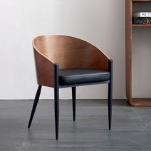 필립스탁 코스테 체어 우드 다이닝 인테리어 원목 의자, 호두