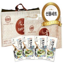 고향집 재첩국 500g (선물용), 선물세트6팩