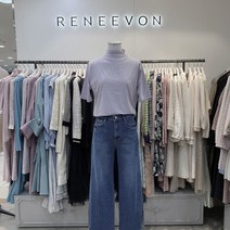 레니본 터틀넥티셔츠(RE41B3ST751 LV)