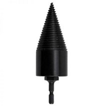Hex Shank Firewood Splitter Machine Drill Wood Cone Reamer Punch Driver Bit Split Drilling Tools, 한개옵션0