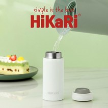 [베스트몰] 히카리 모던 미니 보온병 보냉병 316 스텐 200ml #5833EA, 쿠팡 네이비
