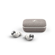 SENNHEISER Momentum True Wireless 2 블루투스 인이어 이어폰 액티브 노이즈 캔슬링 스마트 일시 정지 맞춤형 터치 컨트롤 및 28시간 배터리 수명 블랙 (, White