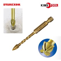 스타렉슨 멀티드릴 TD-65G (6.5mm) 티타늄 세라믹드릴 타일드릴 다용도 드릴비트 유리드릴 STAREXON