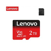 레노버 마이크로 SD 카드 2TB 2테라 (0009) 대용량 (어댑터 포함) microsd 메모리카드 울트라 메모리 SD TF 플래시 미니 전화 스피커 카메라, 레노버 마이크로 sd 카드 2TB 0009