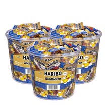 하리보 골드바렌 굿 나이트 미니 100개 10g Haribo Goldbaren Gute Nacht Minis, 3팩