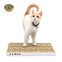 COCHING Cat Scratcher Cardboard Scratch Pad with Unique Two Different Scratch Textures Design Durabl, 1