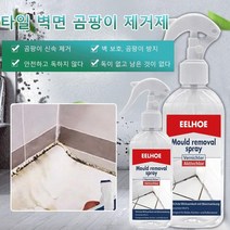 에코후레쉬 타일 벽면 곰팡이 제거제 욕실 화장실 청소세제 곰팡이제거제, 벽면 곰팡이 제거제(100ml) ×1