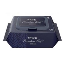 바이오늘 프리미엄 소프트 엠보싱 유아물티슈 캡형, 1개, 20팩
