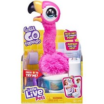 Little Live Pets Gotta Go Flamingo: 대화형 플라밍고 셔벗이 춤추고 노래하고 말하고 사업을 하며 즐, 단색, 일반 버전