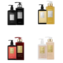 포맨트 [세트] 올인원 퍼퓸 샤워 바디워시 500ml + 바디로션 300ml [코튼향] 이성이 가장 선호하는 향, 코튼메모리