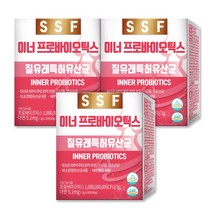 순수식품 이너 프로바이오틱스 유산균 3개월분(90포) 아연 질유래 특허 유산균 10억보장, 90개, 2g