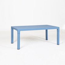 하늘창 코나스퀘어테이블 야외테이블 카페테라스 인테리어 펜션 리조트 디자인 타공, 코나스퀘어-대형[블루]