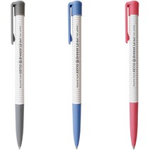 제노 브리즈 볼펜 1.0mm 낱개 / 저점도 잉크 / 속기용 볼펜 / 부드러운 필기감 / 가벼운 무게감, 블랙