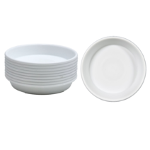 가든그린 동그라미 원형 플라스틱 화분 받침대 10개세트, 백색