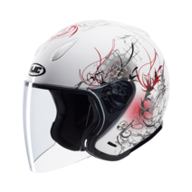 홍진헬멧 CH5 CH-5 근거리 출퇴근 배달 여름 입문자용 오픈페이스 오토바이헬멧, CH-5 볼리즈 MC1(레드), L