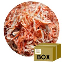 [박스무배]미건조 국내가공 홍진미채 10kg