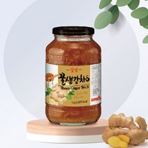 꿀 생강청 1kg 허니 진저티 농축액 당절임 차 에이드 홈카페 사무실 회사 ginger tea