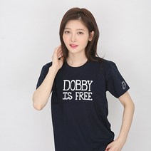 [글자티]DOBBY IS FREE(도비이즈프리)11 도비 티셔츠 (20color) 퇴사티