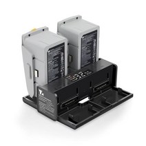 DJI 매빅 에어 2 2s 용 4in1 충전기 배터리 허브 휴대용 스마트 지능형 LED 드론, 01 GRAY