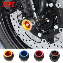2023 야마하 R3 튜닝 XRT 포크슬라이더 차체 보호 쇼바 가드 15-23년, Gold - 골드, 포크슬라이더 + 스윙암슬라이더