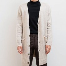가디건 남성 오버핏 3색 점퍼 니트 롱가디건 남자