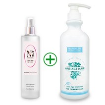 나녹신 N7 더헤어 볼륨미스트 밀크 포션 200ml + 진저 안티에이지 샴푸 750ml 힘 없는 모발 전용 헤어 볼륨 크리닉 세트