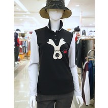 MU스포츠 여성 소매 배색 긴팔 티셔츠 GV52TLW1(229885 )