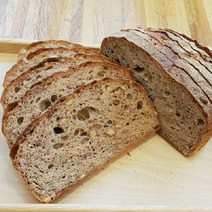 [더브레드천연발효빵] 통밀빵_시골빵깜빠뉴 710g (유럽식통밀식빵 천연발효건강빵 비건빵 식사대용운동빵 무설탕빵 샌드위치식빵 통밀식빵), 1개