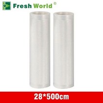 음식 진공포장기 주방 음식 진공 보관 팩 장기간 신선도 유지 12/15/20/25/28/30/35*500cm 식품, 05 28-2rolls