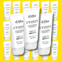 달바 워터풀 마일드 선크림 50ml(SPF50+) 썬크림 촉촉한 수분 비건 저자극, 3개