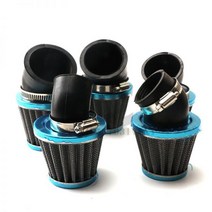 바이크 오토바이 에어 필터 35mm 38mm 42mm 48mm 50mm 범용 적합 50cc 110cc 125cc 140cc ATV 스쿠터 핏 먼지 자전거, [01] 50mm