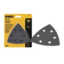 디월트 샌딩페이퍼 DWASPTRI12 삼각 120방 멀티커터날