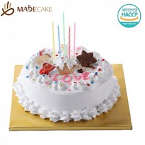 생일 (2호) 케이크 만들기 세트 (여름 아이스박스 추가필수!-내용참조) 키트 DIY, 생일 (2호) 케이크만들기,  다크펜20g, / 기본바닐라시트