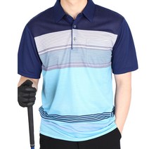 노블진 골프카라티 반팔 골프웨어 상의 50대