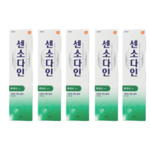 센소다인 후레쉬 치약, 5개, 120g