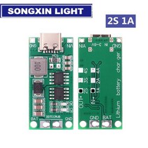 멀티 셀 2S 3S 4S -C 8.4V 12.6V 16.8V 스텝 업 부스트 LiPo 폴리머 리튬 이온 충전기 7.4V 11.1V 14.8V 18650 배터리, [01] 2S 1A